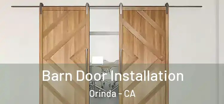  Barn Door Installation Orinda - CA