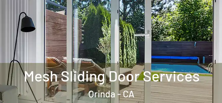 Mesh Sliding Door Services Orinda - CA