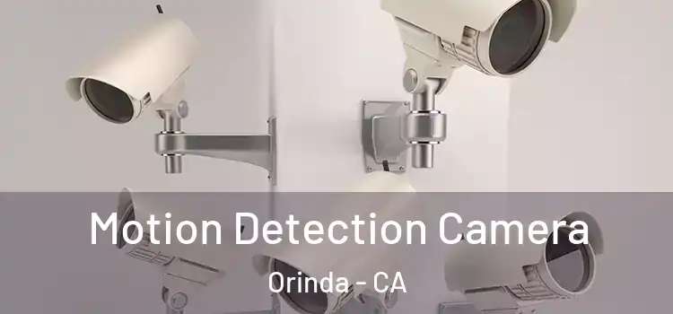  Motion Detection Camera Orinda - CA