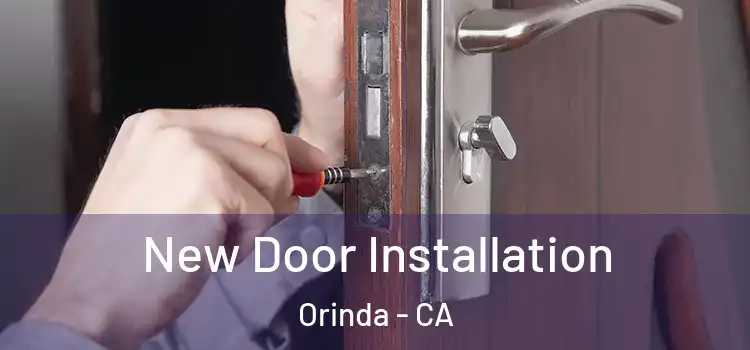  New Door Installation Orinda - CA