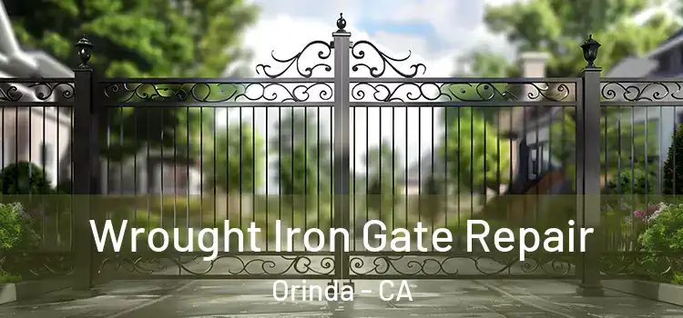  Wrought Iron Gate Repair Orinda - CA
